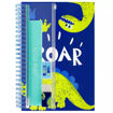 Picture of DINO NOTEBOOK & STATIONERY SET